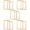 10St Zeefdrukraam Beige Practisch DIY Frame Voor Textiel 10