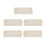 5Pcs Round 3x 1.5V AAA Battery Holder Case Box Container White 1