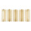 Flashlight Cylindrical 3 x AAA Battery Plastic Holder Box 5Pcs 1