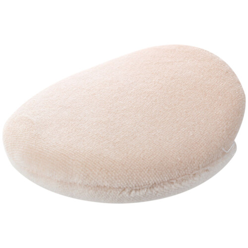 Dames Cosmetisch Beige Wit Rond Gezicht Make- Gezichtspoederdons 1