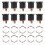 10 Pcs Panel Mount 2.1x5.5mm Power Jack  Socket 1