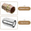 1Set Auto Slotmoeren Hardened Staal Veiligheid 6
