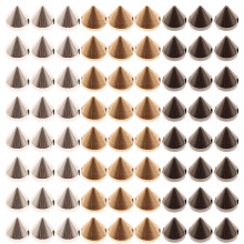 4St Assorti Kleurnieten Voor Kleding En Tassen Met Punk DIY Stijl
