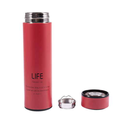 Stainless Contenitore Per Vuoto In Acciaio Rosso 1