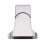 Adjustable Rotating Bathroom Shower  Hand Holder Wall Mounted Bracket Silver 8