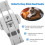 Double Push Button Butterfly Clasp Buckle Silver For 21mm Watch Band Strap 3
