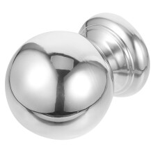 3St Roestvrijstalen Hekornament, Elegante Zilveren Hektopper