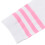 1pair Womens Athlete Thin Stripes Solid Thigh Highs Tights over Knee Socks White W 7