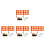 4Sets Voetbalscheidsrechter Kit Flags Rood PVC Set 2
