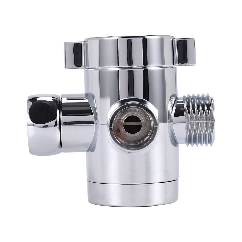 1/2 Inch 3 Way T-Adapter Toilet Bidet Bath Shower Arm Mounted Diverter Valve 6031459111553
