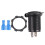 Waterproof 12V Car Cigarette Lighter Socket USB Charger Power Adapter Outlet SM 1