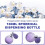 110ML Vintage Crystal Spray Perfume Bottle White Short Atomizer Refillable Glass 4