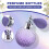 110ML Vintage Crystal Spray Perfume Bottle White Short Atomizer Refillable Glass 6