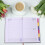 Papieren Dagelijkse Planner Notepad Voor Kantoor En 5