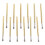 100Pcs P75-E2 Spring Test Probe Pogo Pin 1.3Mm Conical  1.0Mm Thimble 1