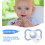 10 Pcs Button Silicone Ring Mam Pacifier Holder Mannequin Clip Adapter Transparent 4