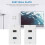 1x 2Port +USB 3.0 Female Wall Face Plate Panel Outlet Socket Extender White 6