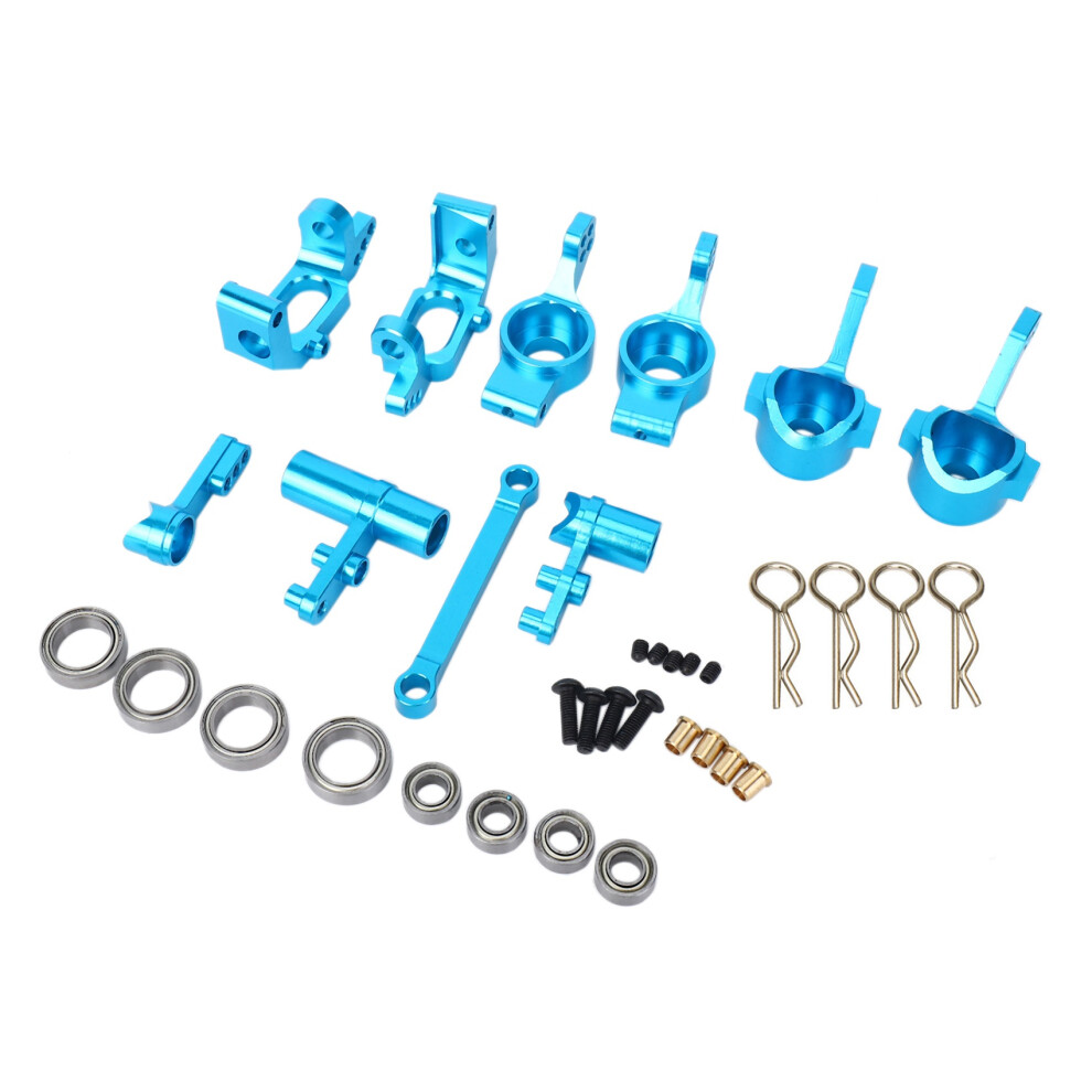 Aluminum Alloy Steering Knuckle Hub Carrier Servo Saver Upgrade Parts For Rc Hsp 1/10 Redcat Volcano Epx 6033763746117