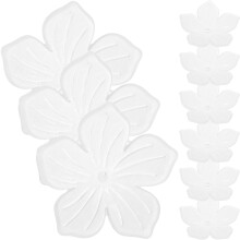 200Stk Weiße Acryl Charms Für DIY Schmuckherstellung Elegant