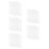 15Pcs Clear Acrylic Threading Board Crochet Basket Base DIY Supply 7