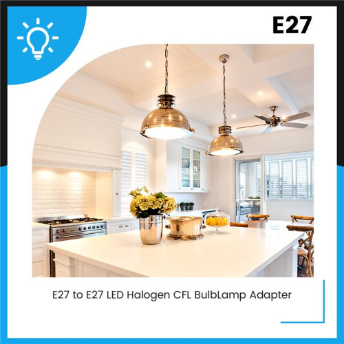LED light Bulb lamp Holder Converters Adapter Flexible E27 to E27 20cm Length Flexible Extend Socket Base Type Extension 1