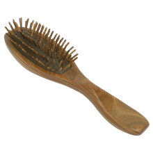 Cepillo para el Pelo de SáNdalo Peine de Pelo de Masaje de Desenredado Natural Hecho una Mano de Madera con Caja de Regalo