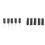 100Pcs / Lot 2Ml Black Plastic Perfume Spray Bottle Sample Spray Sprayer Atomizer Perfume Bottle 4