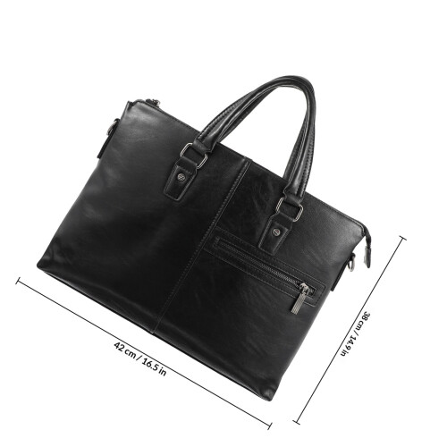 pu-leder laptoptasche kapazität aktentasche 1