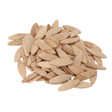 100Pcs No. 0 Assorted Wood Biscuits for Tenon Machine Woodworking Biscuit Jointer Woodworking Accessory