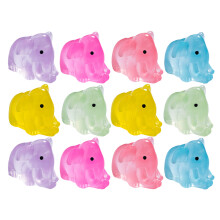 48Stk Mini Skulpturen Resin Bunt LED