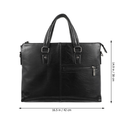 pu-leder laptoptasche kapazität aktentasche 2