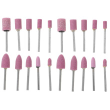 100Stk Rosa Schleifsteinset Für Metall Polierbits Drehwerkzeug Zubehör