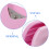 Runder Für Basteln Rosa ABS 2er Pack 11