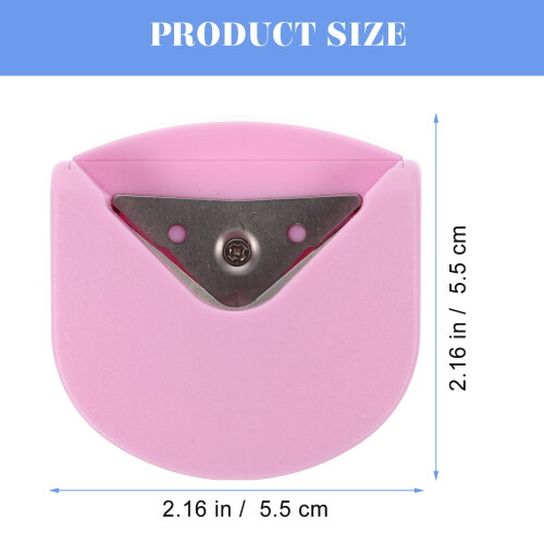 Runder Für Basteln Rosa ABS 2er Pack 1