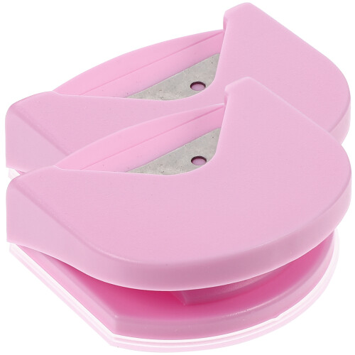 Runder Für Basteln Rosa ABS 2er Pack