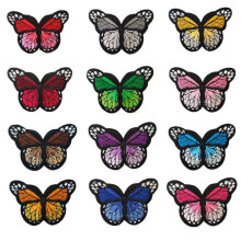 12 StüCk Schmetterling Eisen auf Patches Stickapplikationen Patches Bunte Schmetterlingspatches Applikationen für Basteln DIY Dekor