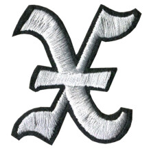 English Alphabet Letters Mixed Embroidered Sew Badge Iron Patch for Clothes