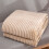 Flannel Fleece Throw Blanket for Sofa Soft Blanket Solid Color Bedspread Plush Cover for Bed Gift,F 10