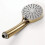 Brushed Gold Handheld High Pressure ABS Shower  Water Saving Hand Shower  5 Function Rain Hand Held Shower 5