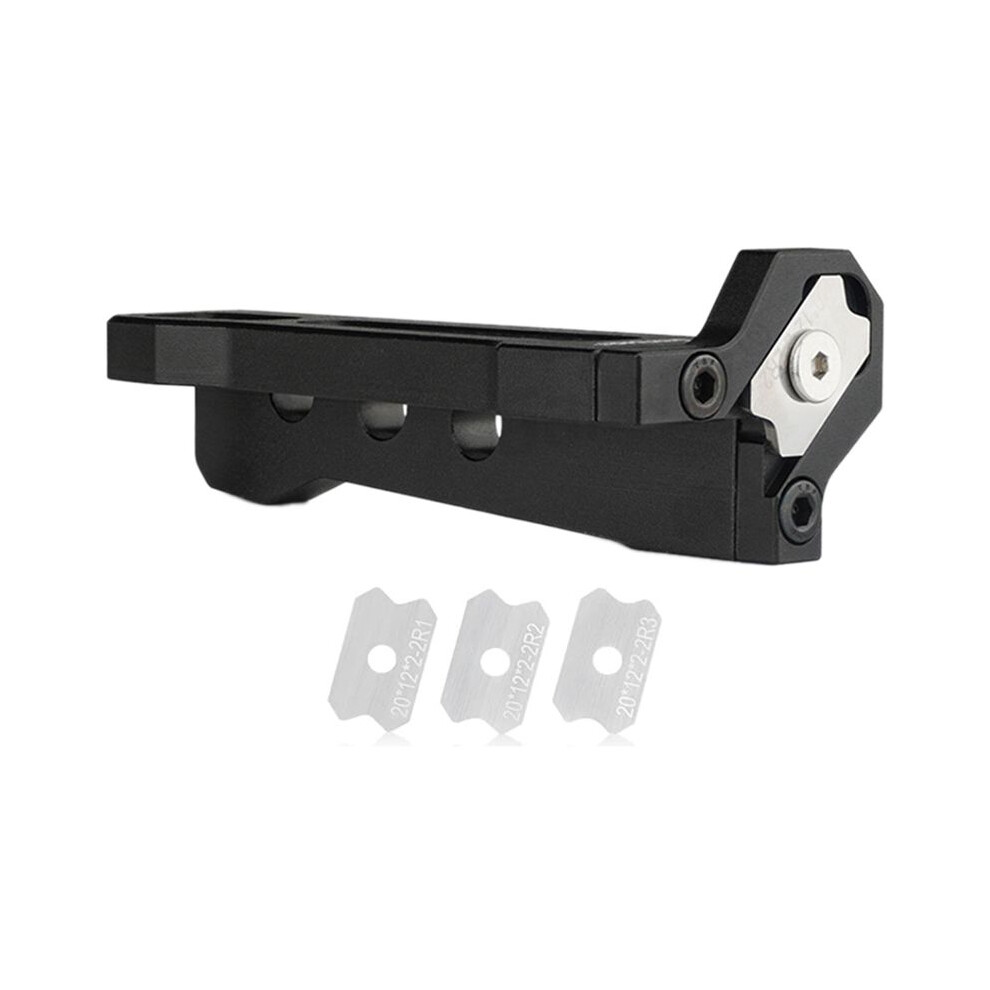Woodworking Banding Manual Arc Trimmer Furniture Eco-Board Chamferer Fillet Scraper(R1+R2+R3) 6033522826708