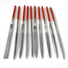 10-Teiliges Diamantfeilen-Set für Schleifen Von OrthopäDischen Diamantfeilen mit Einem Durchmesser Von 4 Mm für SäGekettensäGen- und