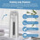 Automatic Soap Dispenser Touchless 400Ml,Automatic Sensor Soap Dispenser,Dish Soap Dispenser for Kitchen Bathroom Hotel 3