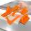 5-Piece Push Handle Orange Woodworking Planer is Suitable for Router, Joiner and Table Saw Woodworking Tools. 3