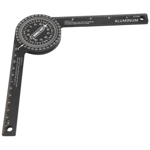 360 Degree Miter Saw Protractor Digital Protractor Ruler Inclinometer Protractor Miter Saw Angle Measuring Tool 2