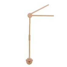 Set di Staffe per Campana da Letto in Legno per Neonato Mobile da Appendere Sonagli Giocattoli Appendiabiti Culla Letto Mobile Campana Braccio Porta