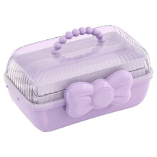 Caixas de Armazenamento para AcessóRios de Cabelo Infantis, Colares, Bandanas, Grampos de Cabelo e LaçOs, Mesa DobráVel, Armazenamento à Prova de