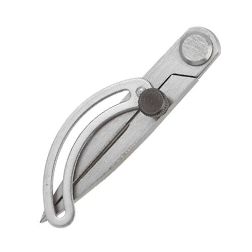 100mm Winged Gauge Spacing Gauge Compass Woodworking Scriber Steel   Device Can Be Adjusted