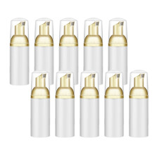 10 Pieces Plastic Travel Foaming Soap Dispenser Empty Foaming Liquid Soap Pump Bottles Lash Cleanser Bottles D