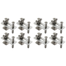 8 PeçAs T-Track  Kit de FixaçãO, CompatíVel com MáQuina de Roteador CNC 3018-PRO/3018-MX3/3018-PROVer
