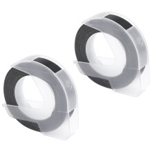 6 Pcs Label Tape Compatible with  Embossing Label Tape for  Label Maker 1880  E-101 9mm x
